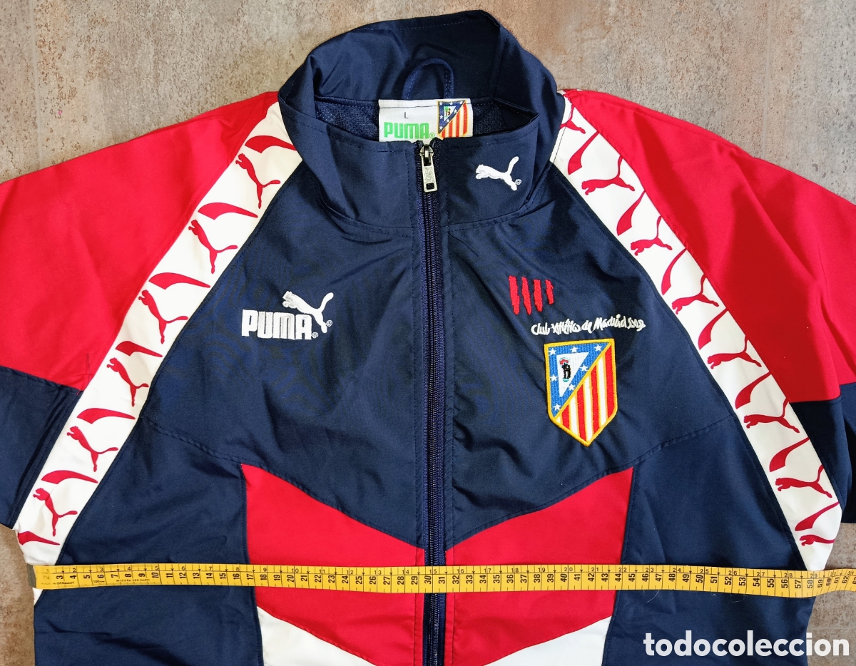 Coleccionismo deportivo: Chaqueta (cortavientos) Atl&eacute;tico de Madrid - Foto 4