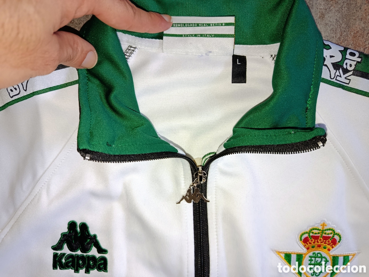 Coleccionismo deportivo: Ch&aacute;ndal del Real Betis 1997-1998 - Foto 3