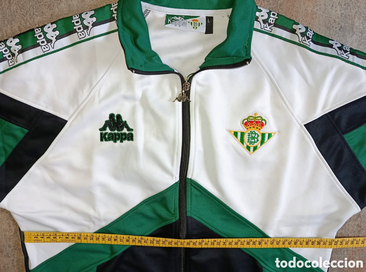 Coleccionismo deportivo: Ch&aacute;ndal del Real Betis 1997-1998 - Foto 5
