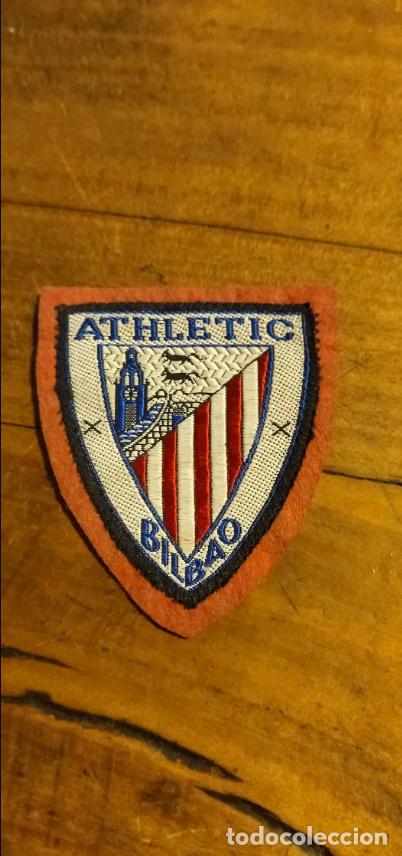 Coleccionismo deportivo: Escudo bordado del Athletic de Bilbao - Foto 1