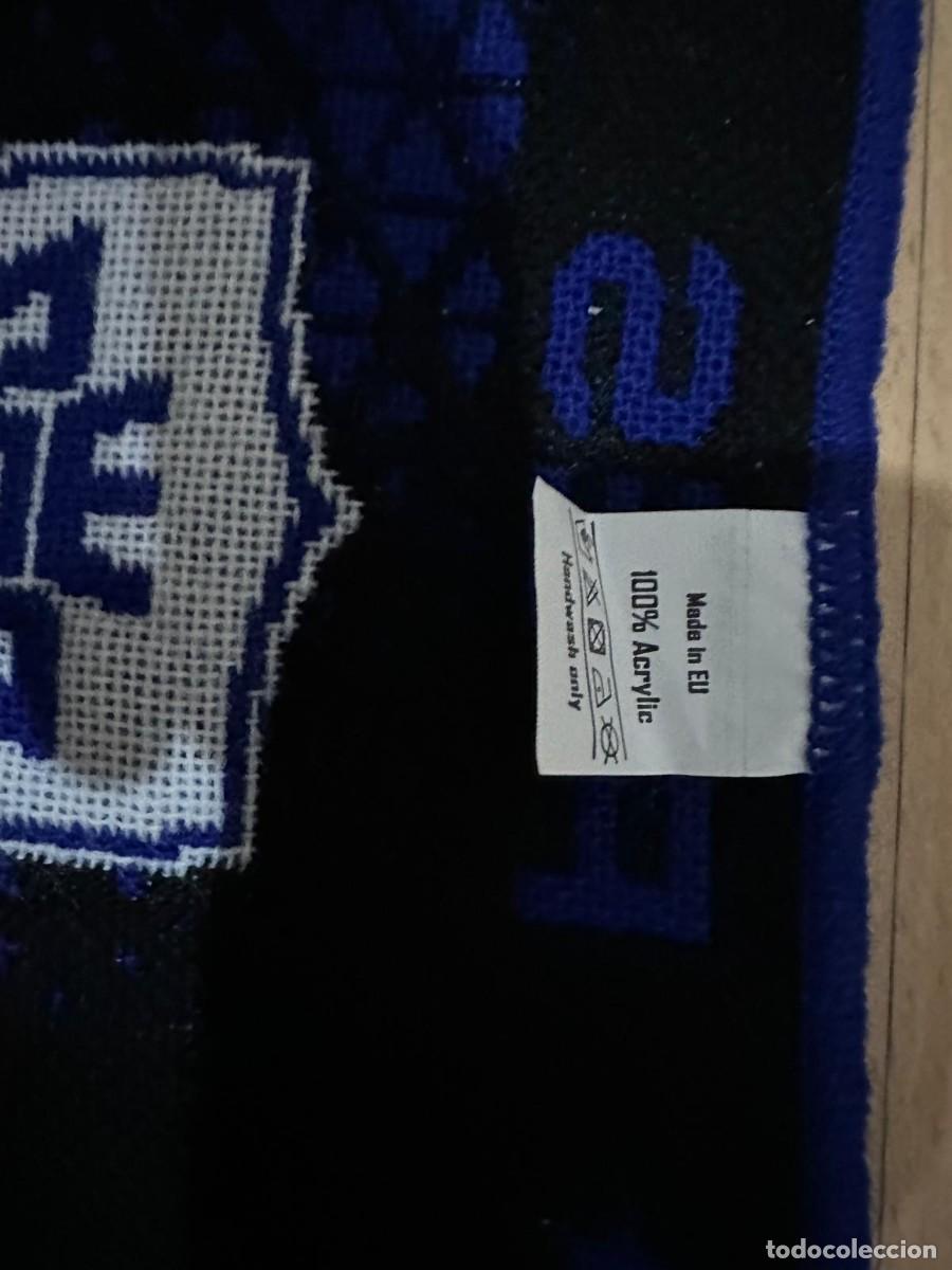 Coleccionismo deportivo: PES - Bufanda azul Pro Evolution Soccer / Producto oficial aut&eacute;ntico - Foto 3