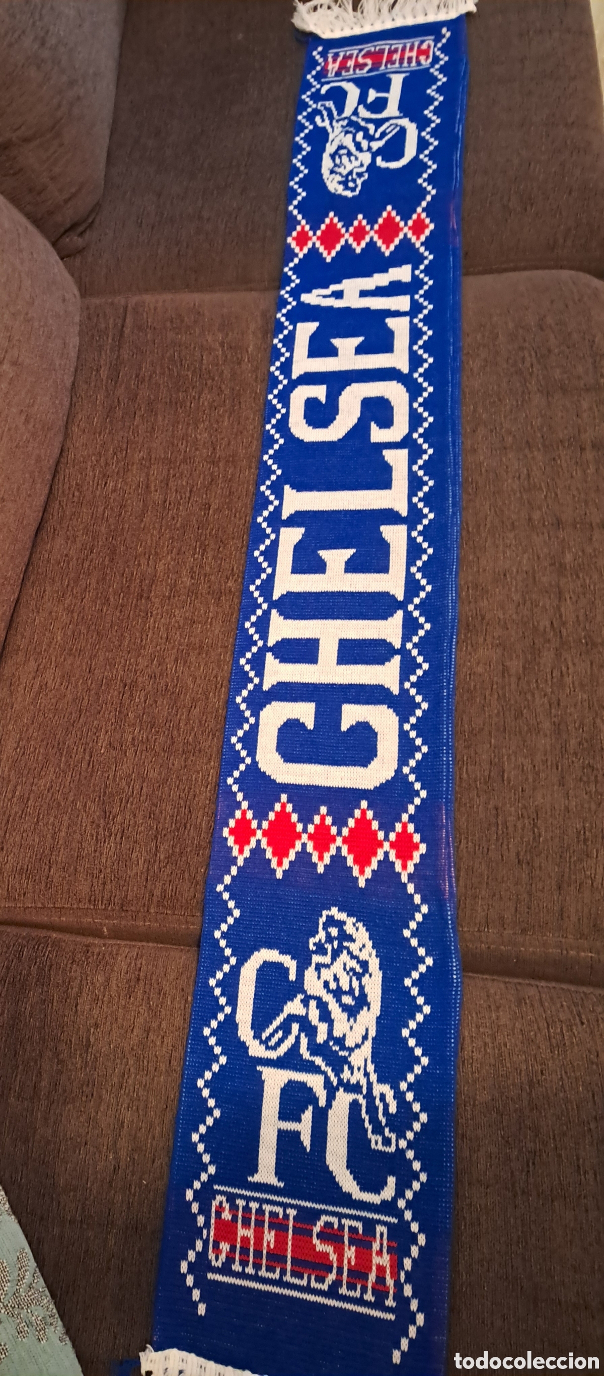 Coleccionismo deportivo: Bufanda futbol ingles Chelsea - Foto 2