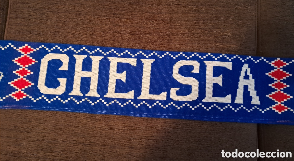 Coleccionismo deportivo: Bufanda futbol ingles Chelsea - Foto 4
