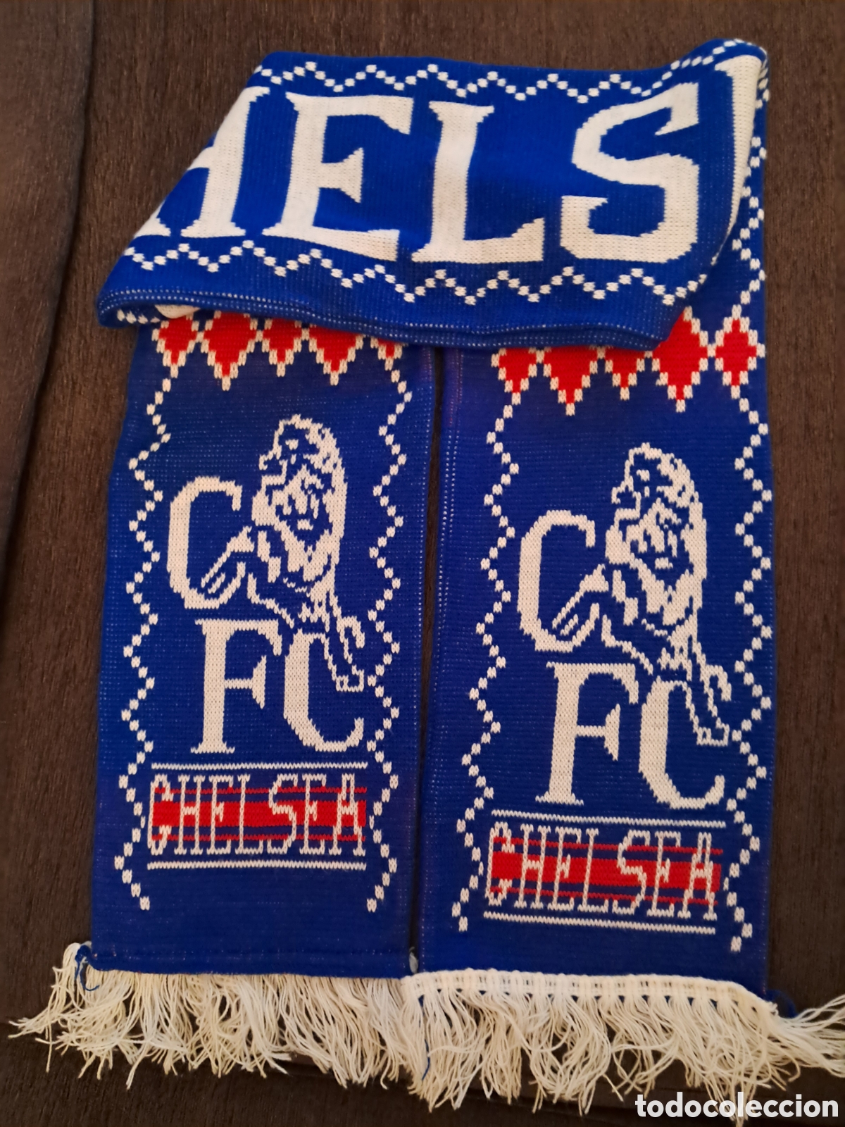 Coleccionismo deportivo: Bufanda futbol ingles Chelsea - Foto 1