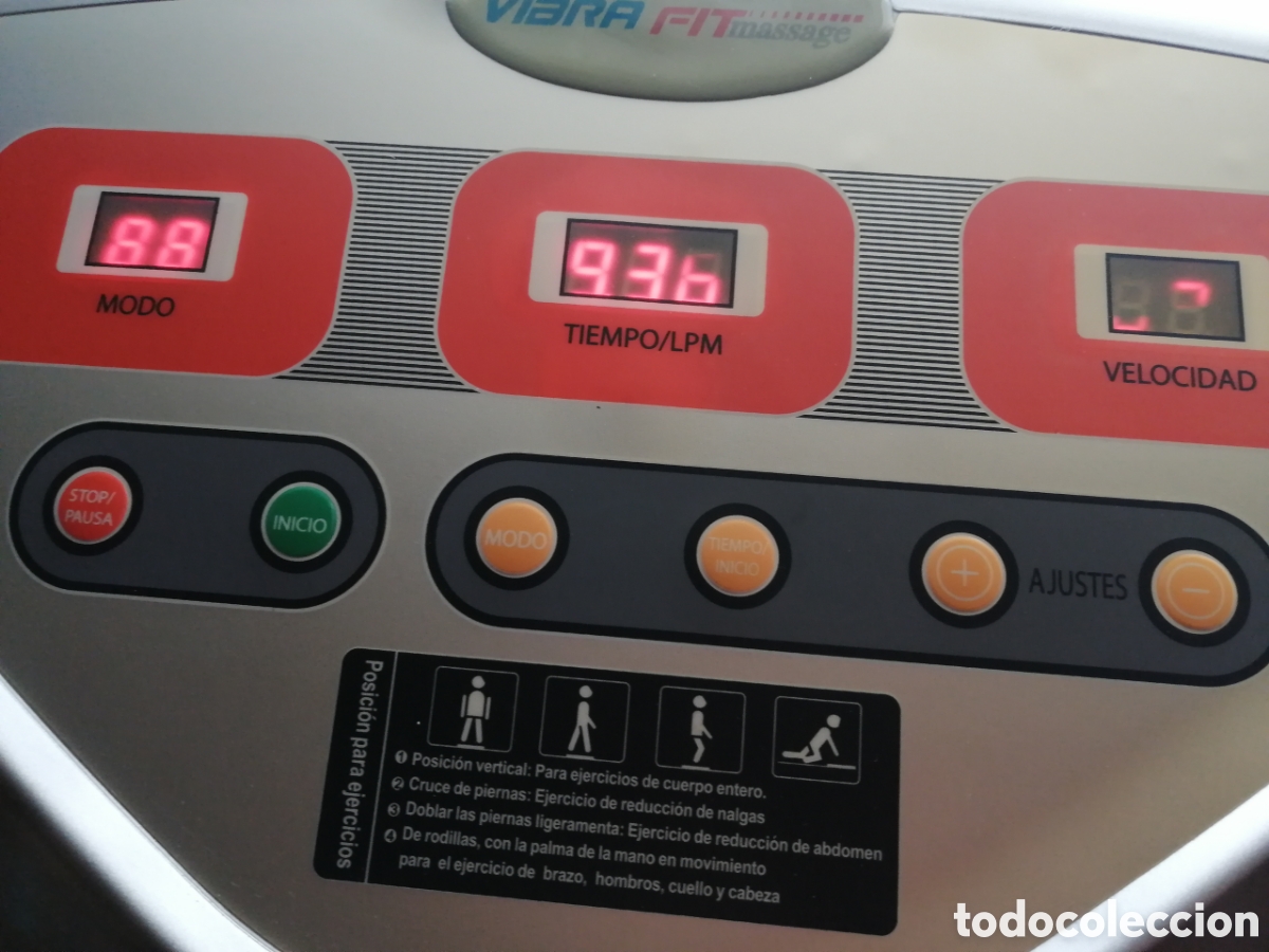 Coleccionismo deportivo: Plataforma Vibratoria VibraFit - Foto 7