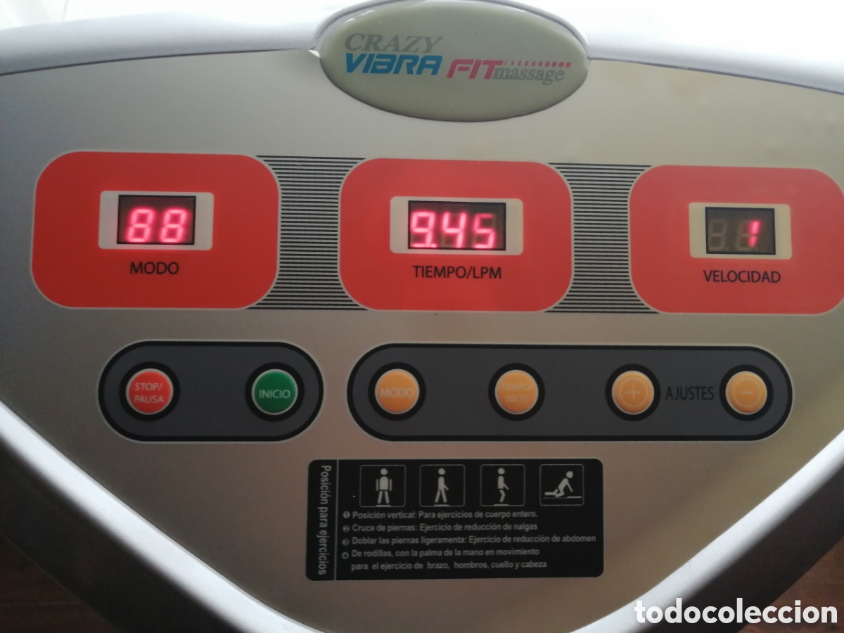 Coleccionismo deportivo: Plataforma Vibratoria VibraFit - Foto 12