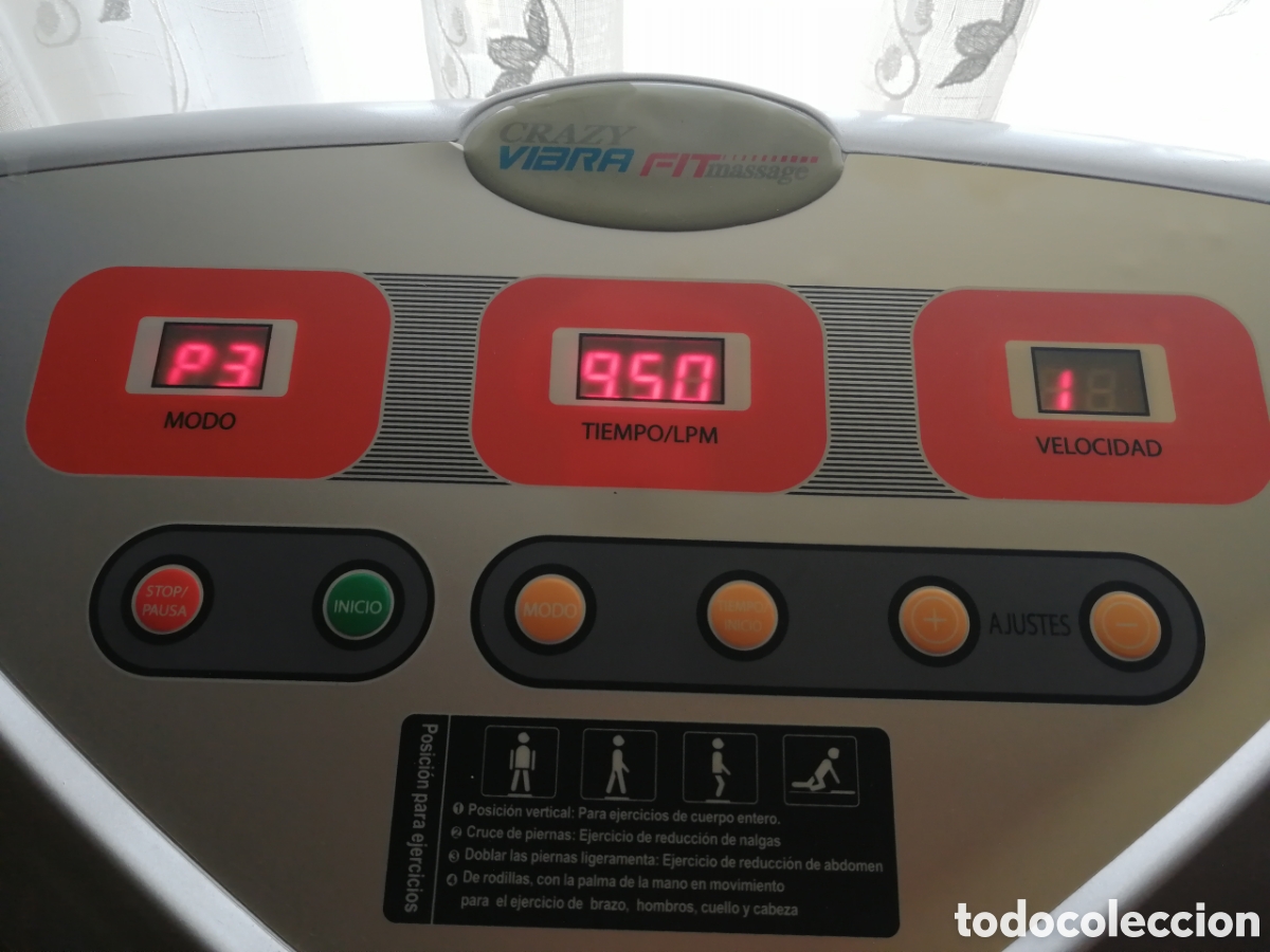 Coleccionismo deportivo: Plataforma Vibratoria VibraFit - Foto 13