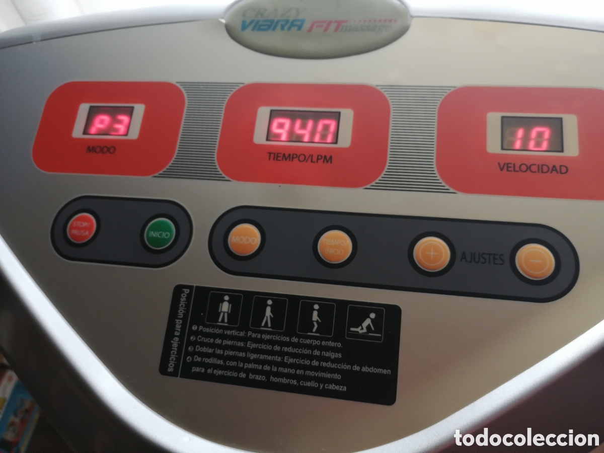 Coleccionismo deportivo: Plataforma Vibratoria VibraFit - Foto 14