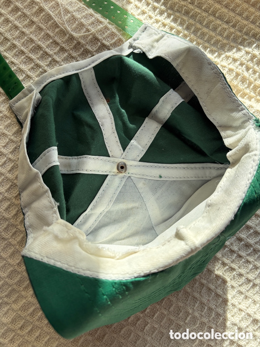 Coleccionismo deportivo: Gorra Giants verde con letras rojas - Foto 2