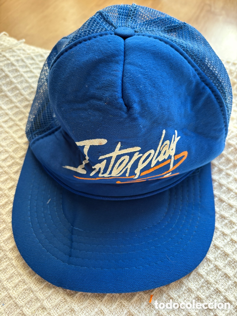 Coleccionismo deportivo: Gorra rejilla vintage Interplay - Foto 1