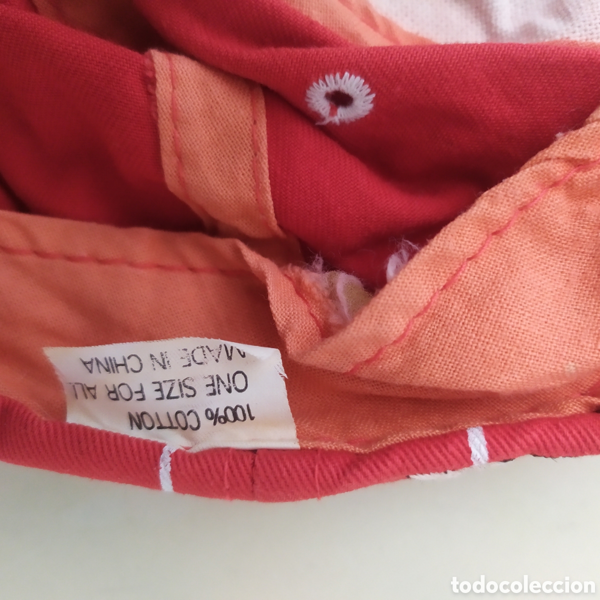 Coleccionismo deportivo: Gorra del Sevilla FC deteriorada - Foto 7
