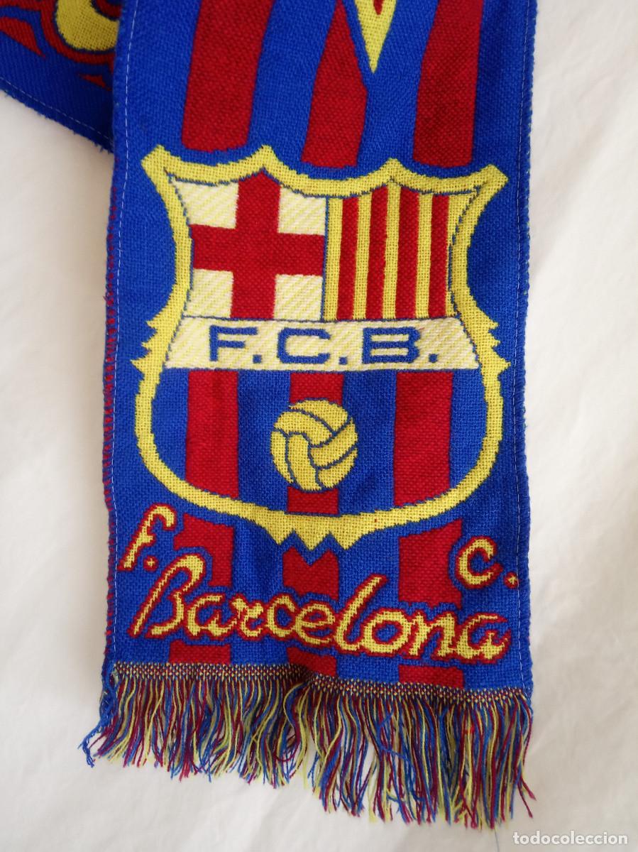 Coleccionismo deportivo: Bufanda del F.C. Barcelona - Producto Oficial - Foto 2