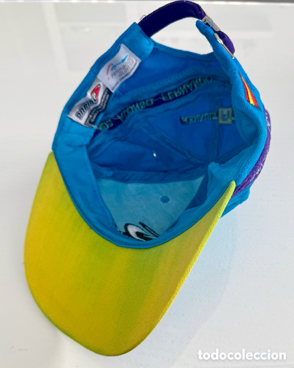Coleccionismo deportivo: Gorra oficial Fernando Alonso F1 - Foto 2