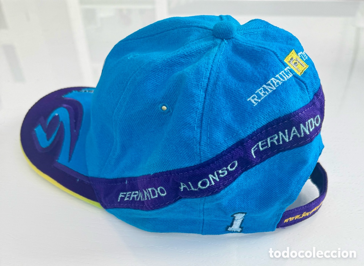 Coleccionismo deportivo: Gorra oficial Fernando Alonso F1 - Foto 4