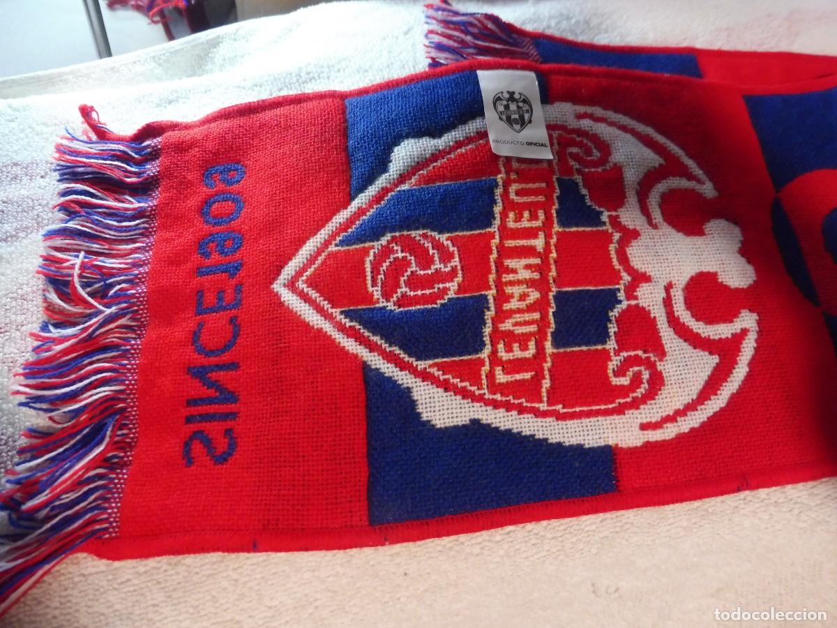 Coleccionismo deportivo: Bufanda de f&uacute;tbol Levante UD since 1909 - Foto 6