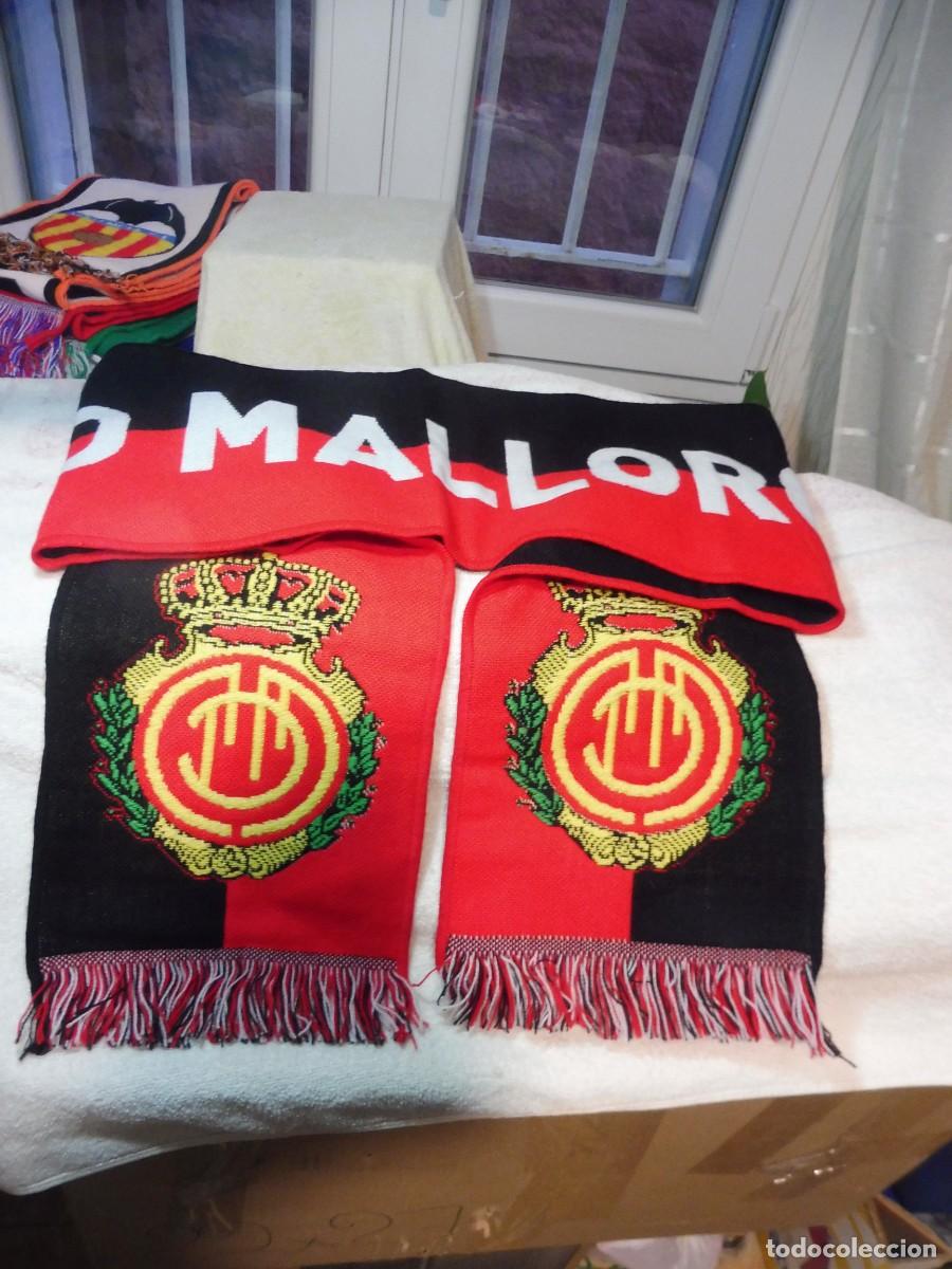 Coleccionismo deportivo: Bufanda de f&uacute;tbol RCD Mallorca - Foto 1