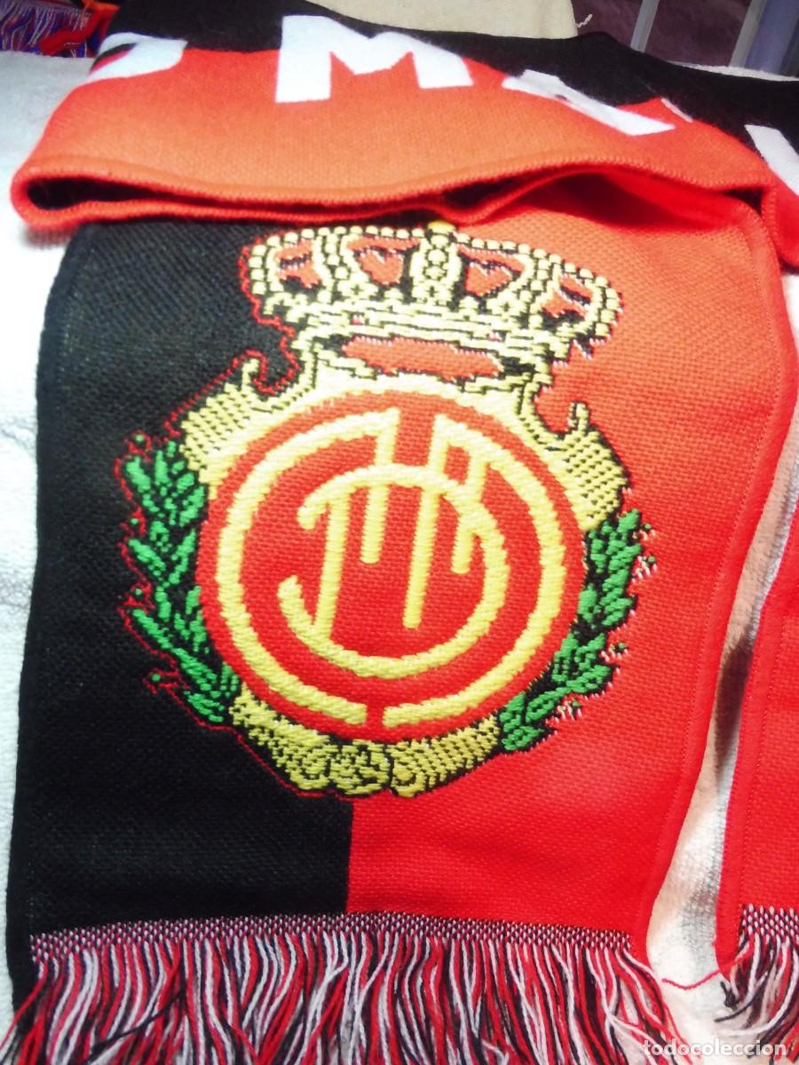 Coleccionismo deportivo: Bufanda de f&uacute;tbol RCD Mallorca - Foto 2