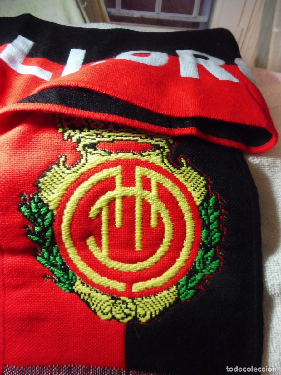Coleccionismo deportivo: Bufanda de f&uacute;tbol RCD Mallorca - Foto 3