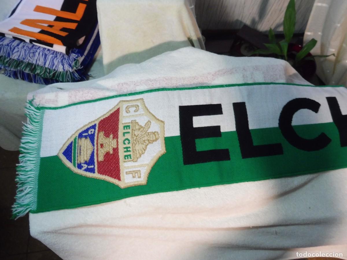 Coleccionismo deportivo: Bufanda de f&uacute;tbol Elche CF - Foto 4