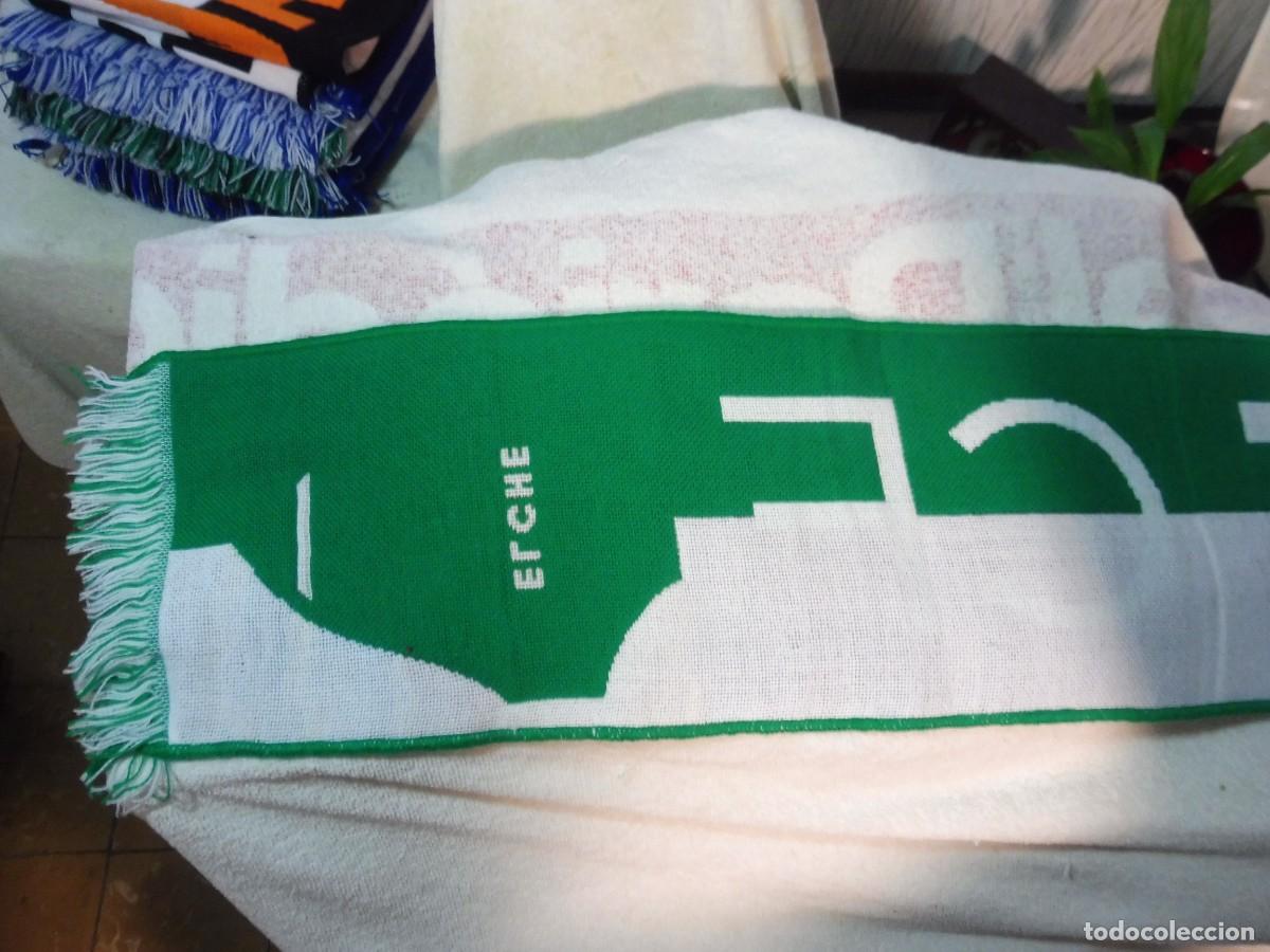 Coleccionismo deportivo: Bufanda de f&uacute;tbol Elche CF - Foto 7