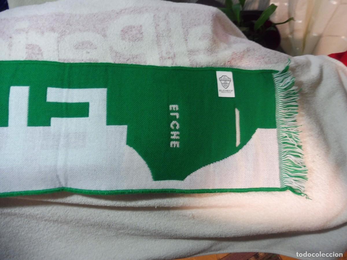 Coleccionismo deportivo: Bufanda de f&uacute;tbol Elche CF - Foto 9