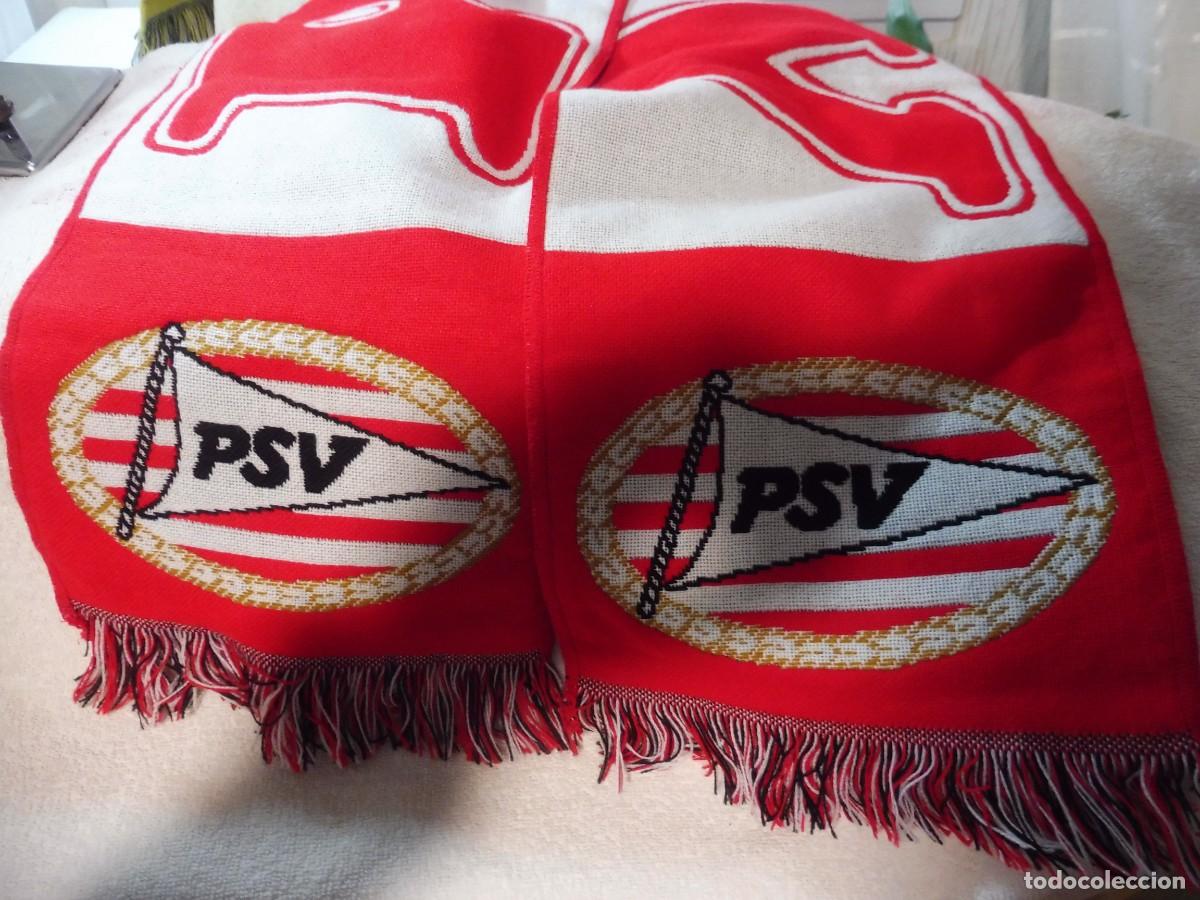Coleccionismo deportivo: Bufanda de f&uacute;tbol PSV Eindhoven, made in UE - Foto 1