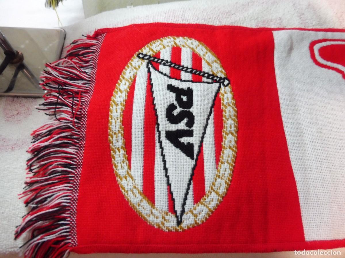 Coleccionismo deportivo: Bufanda de f&uacute;tbol PSV Eindhoven, made in UE - Foto 2
