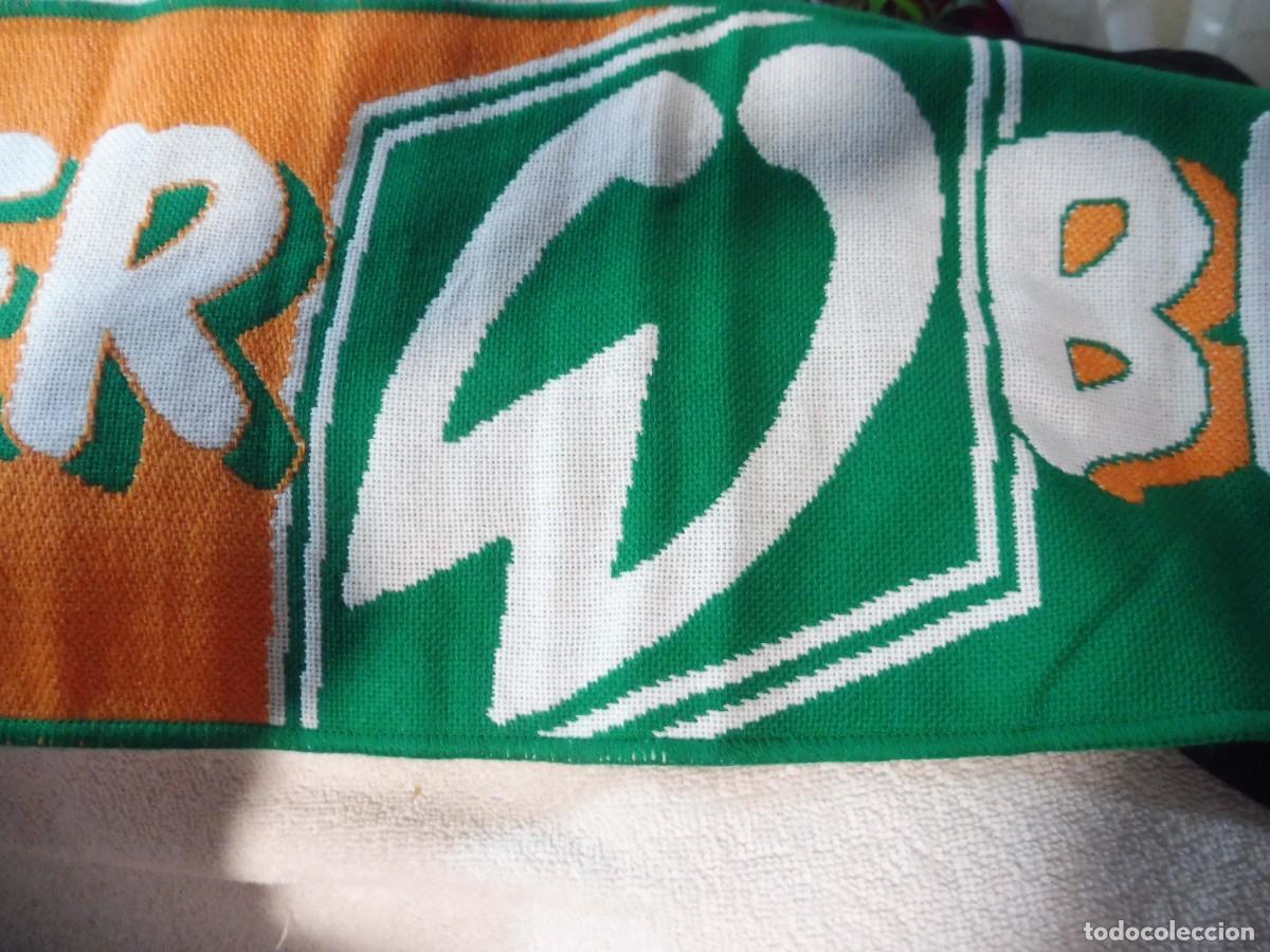 Coleccionismo deportivo: Bufanda de f&uacute;tbol Werder Bremen, made in EU - Foto 4