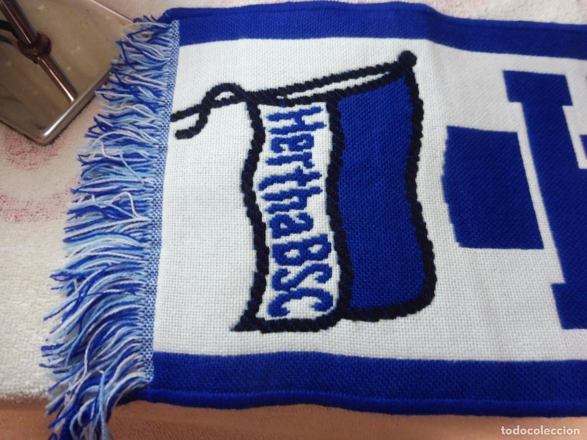 Coleccionismo deportivo: Bufanda de f&uacute;tbol Hertha BSC, made in EU - Foto 2