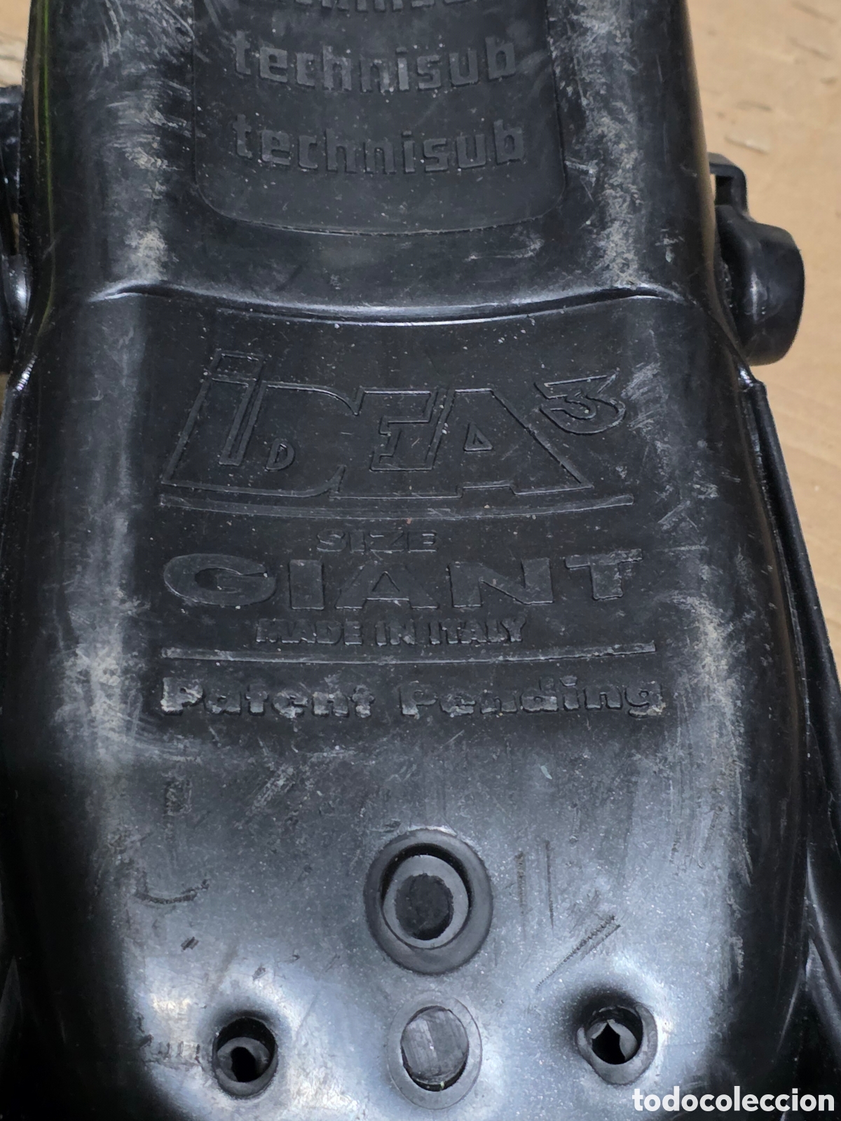 Coleccionismo deportivo: Aletas buceo IDEA 3 Technisub con bolsa - Foto 12