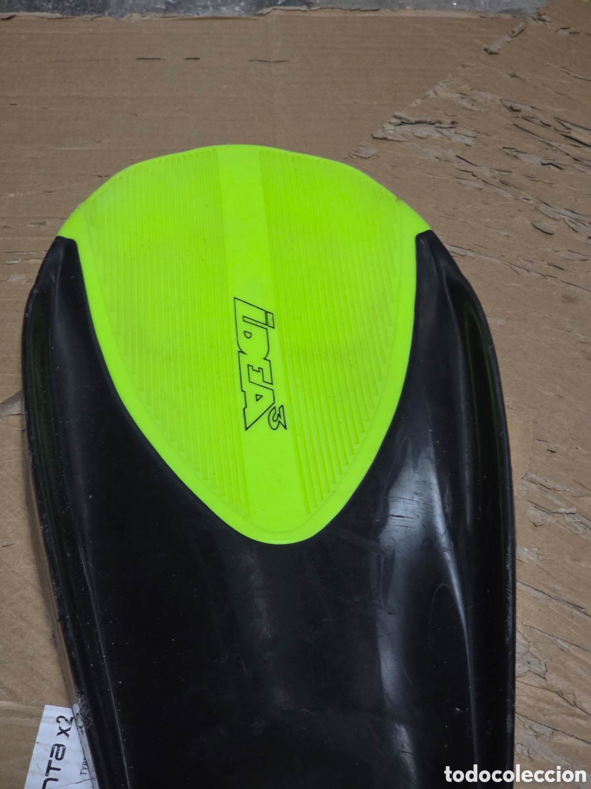 Coleccionismo deportivo: Aletas buceo IDEA 3 Technisub con bolsa - Foto 16