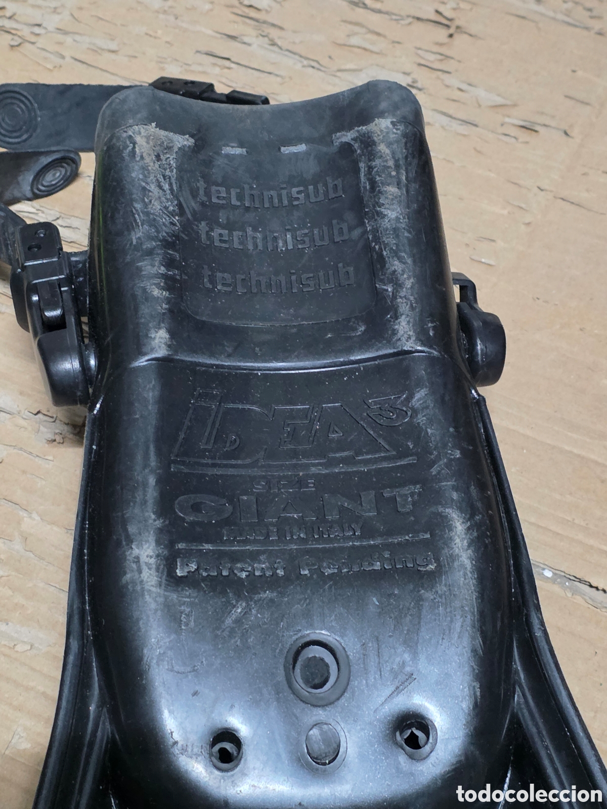Coleccionismo deportivo: Aletas buceo IDEA 3 Technisub con bolsa - Foto 18