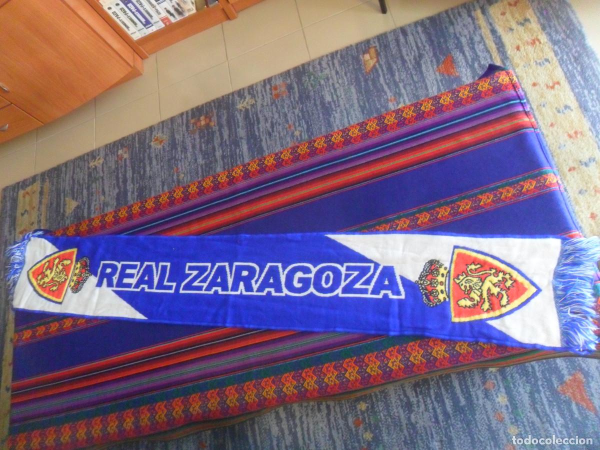 Coleccionismo deportivo: BUFANDA SCARF REAL ZARAGOZA. SORICASTEL SL. PRECIOSA EN BUEN ESTADO.