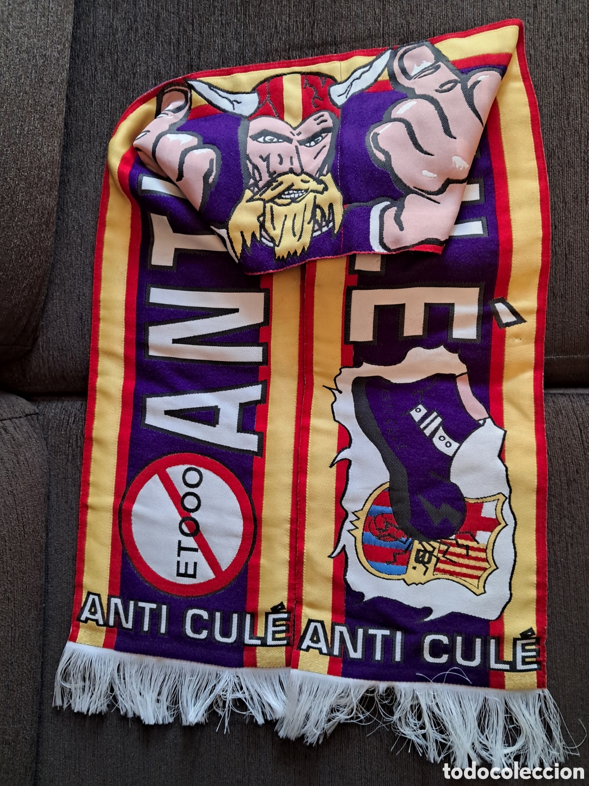 Coleccionismo deportivo: Bufanda futbol Anticule