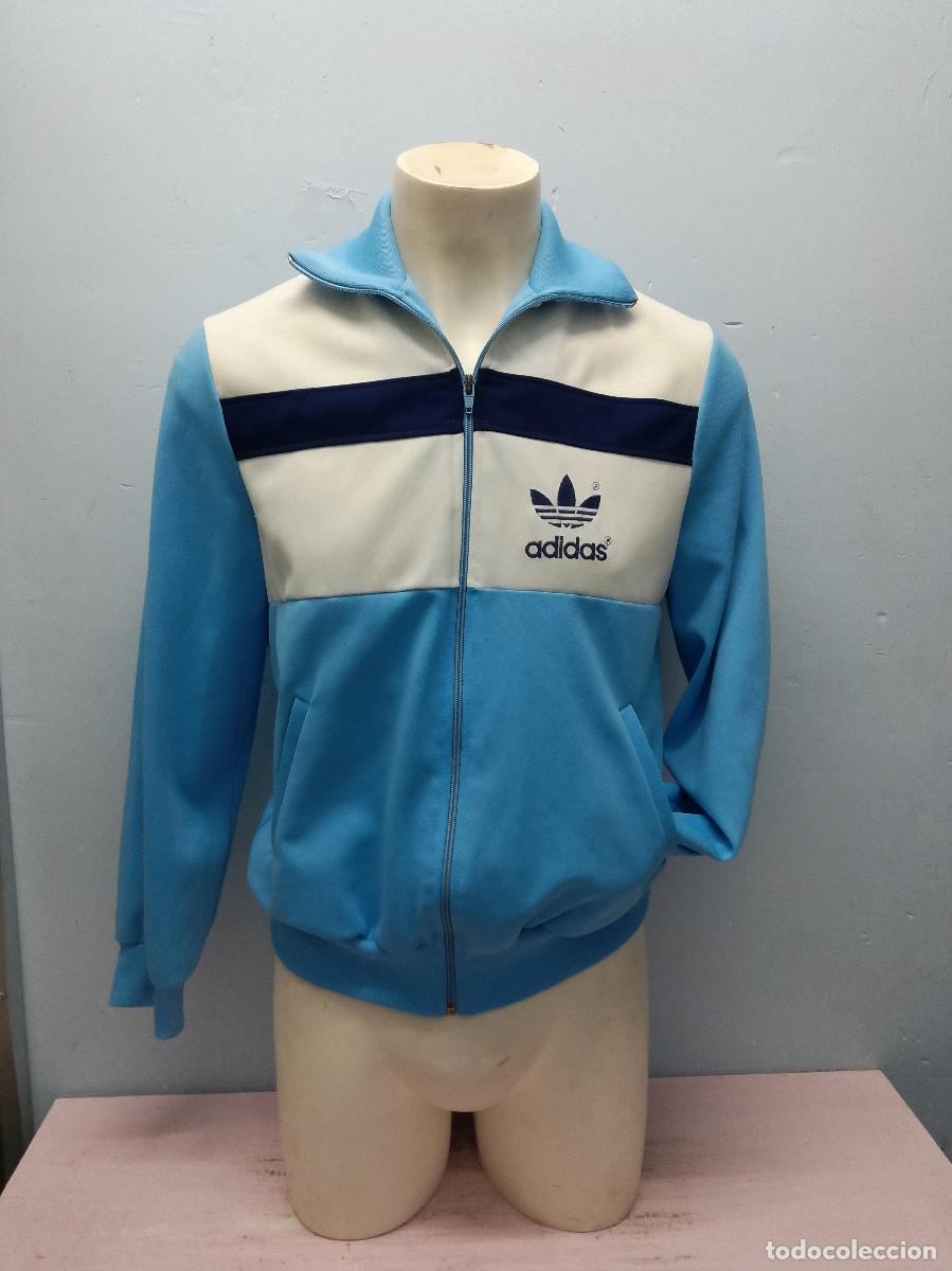 Coleccionismo deportivo: Adidas 1970 vintage jacket chaqueta futbol generica xl 56cts football