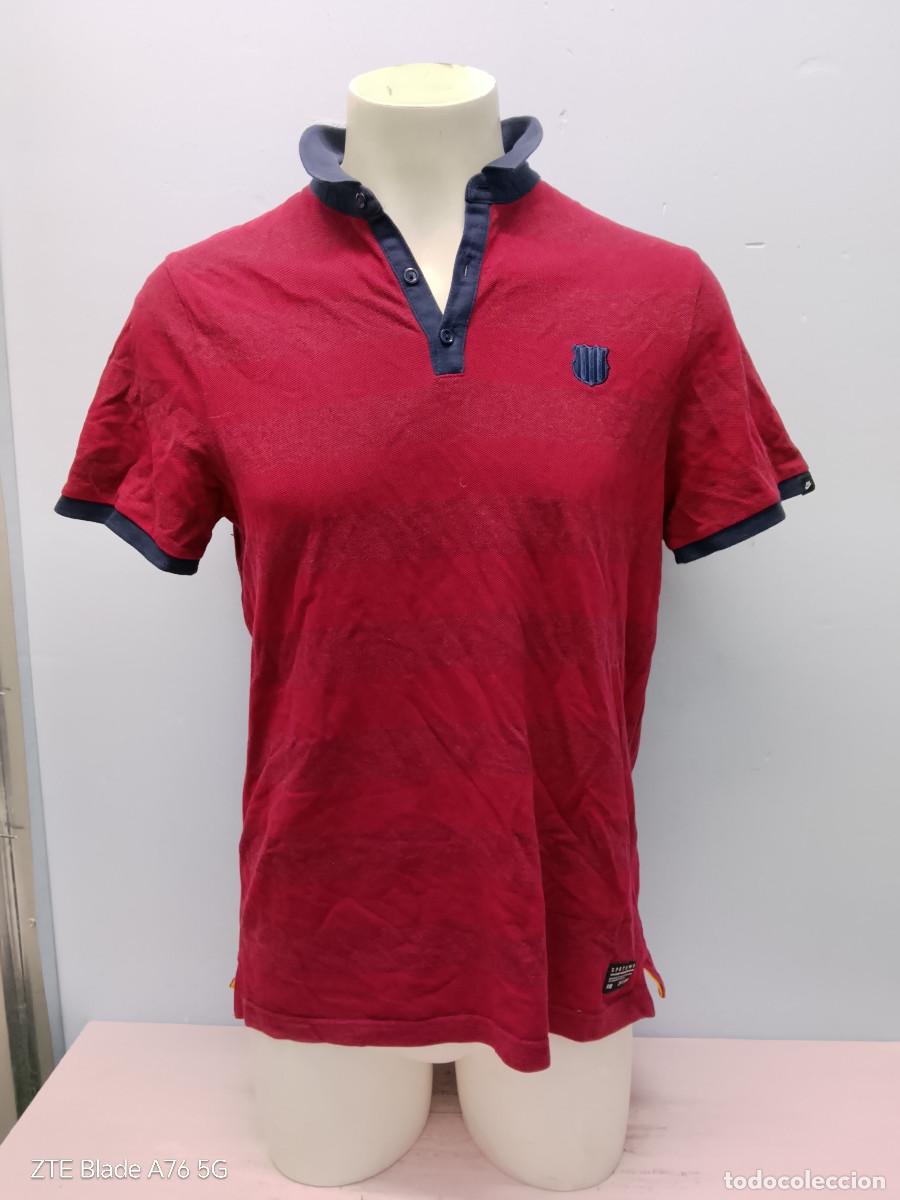 Coleccionismo deportivo: FC Barcelona polo jersey shirt camiseta futbol football L 56cts