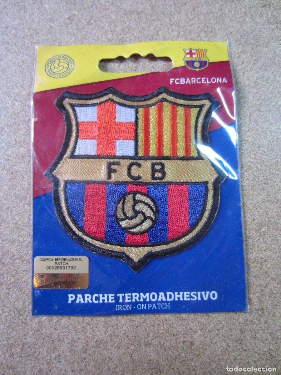 Coleccionismo deportivo: Parche Bordado Termoadhesivo oficial del FC Barcelona