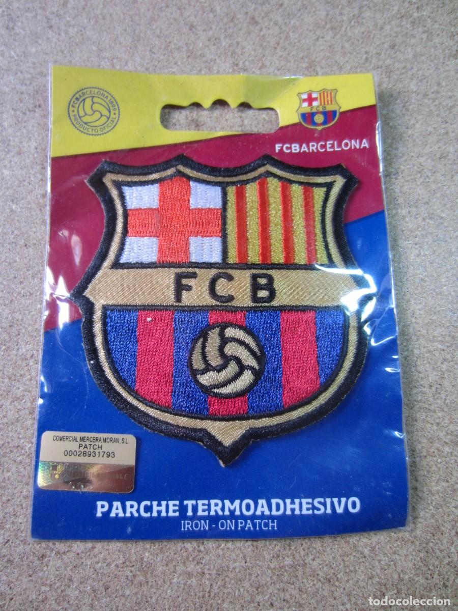 Coleccionismo deportivo: Parche Bordado Termoadhesivo oficial del FC Barcelona