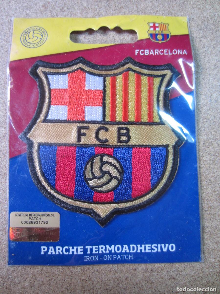 Coleccionismo deportivo: Parche Bordado Termoadhesivo oficial del FC Barcelona - Foto 4