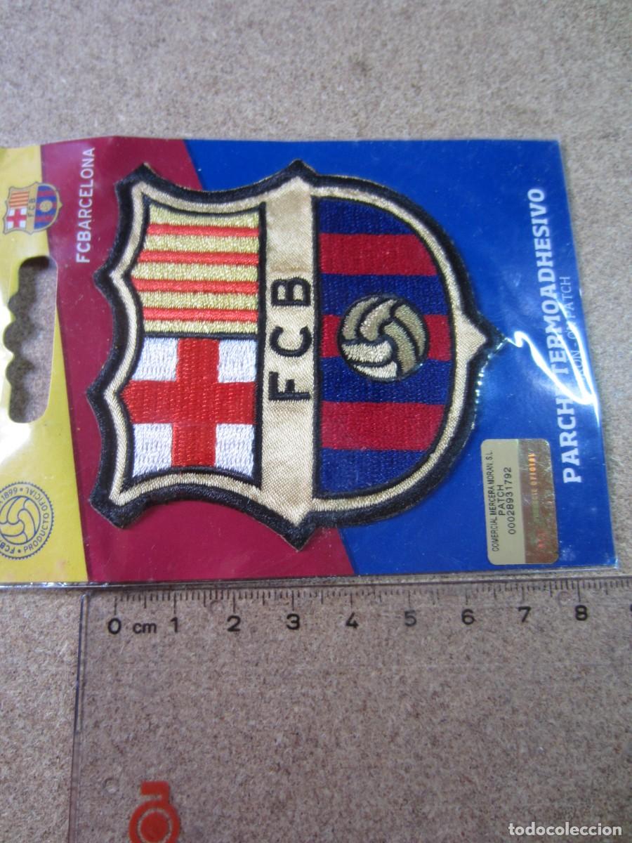 Coleccionismo deportivo: Parche Bordado Termoadhesivo oficial del FC Barcelona - Foto 6
