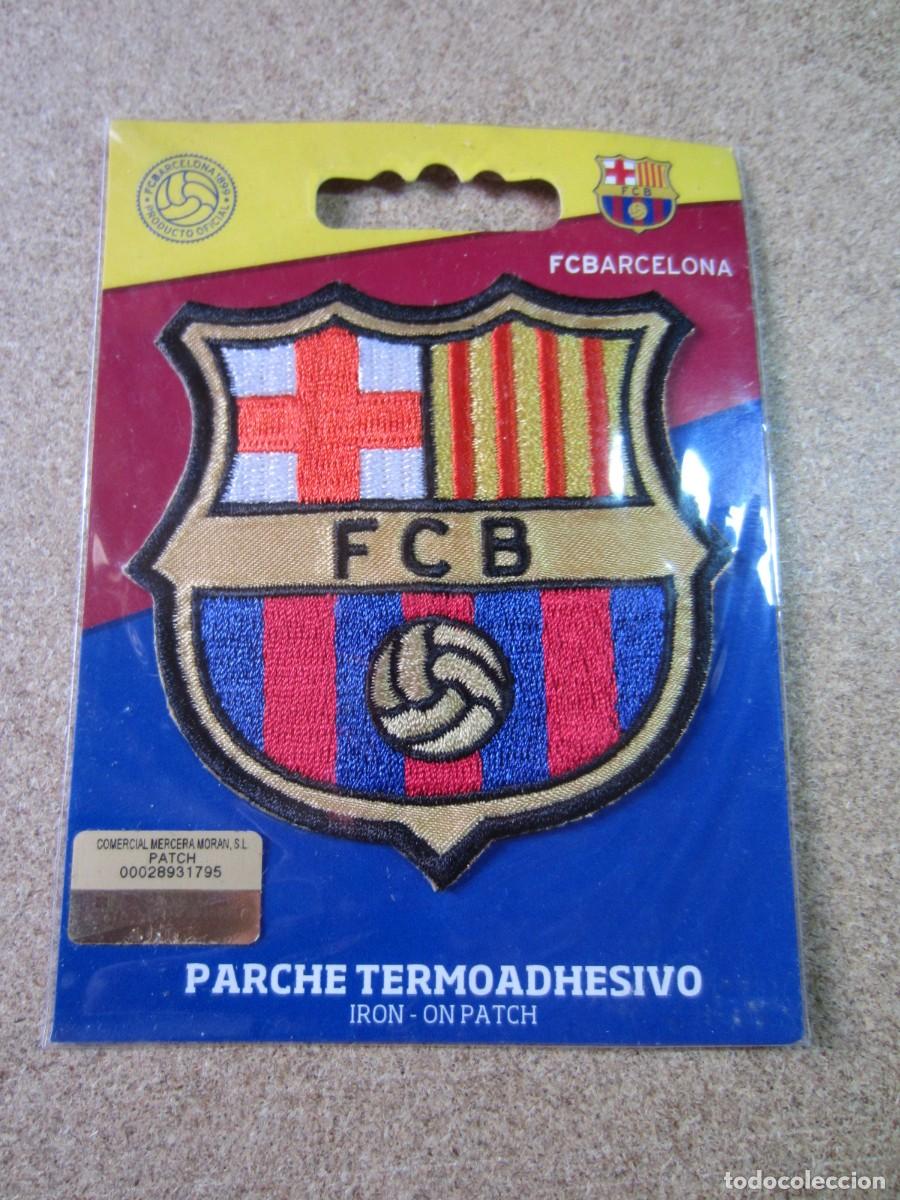 Coleccionismo deportivo: Parche Bordado Termoadhesivo oficial del FC Barcelona