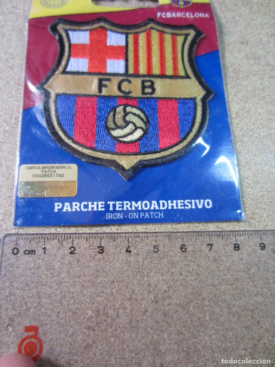 Coleccionismo deportivo: Parche Bordado Termoadhesivo oficial del FC Barcelona - Foto 5