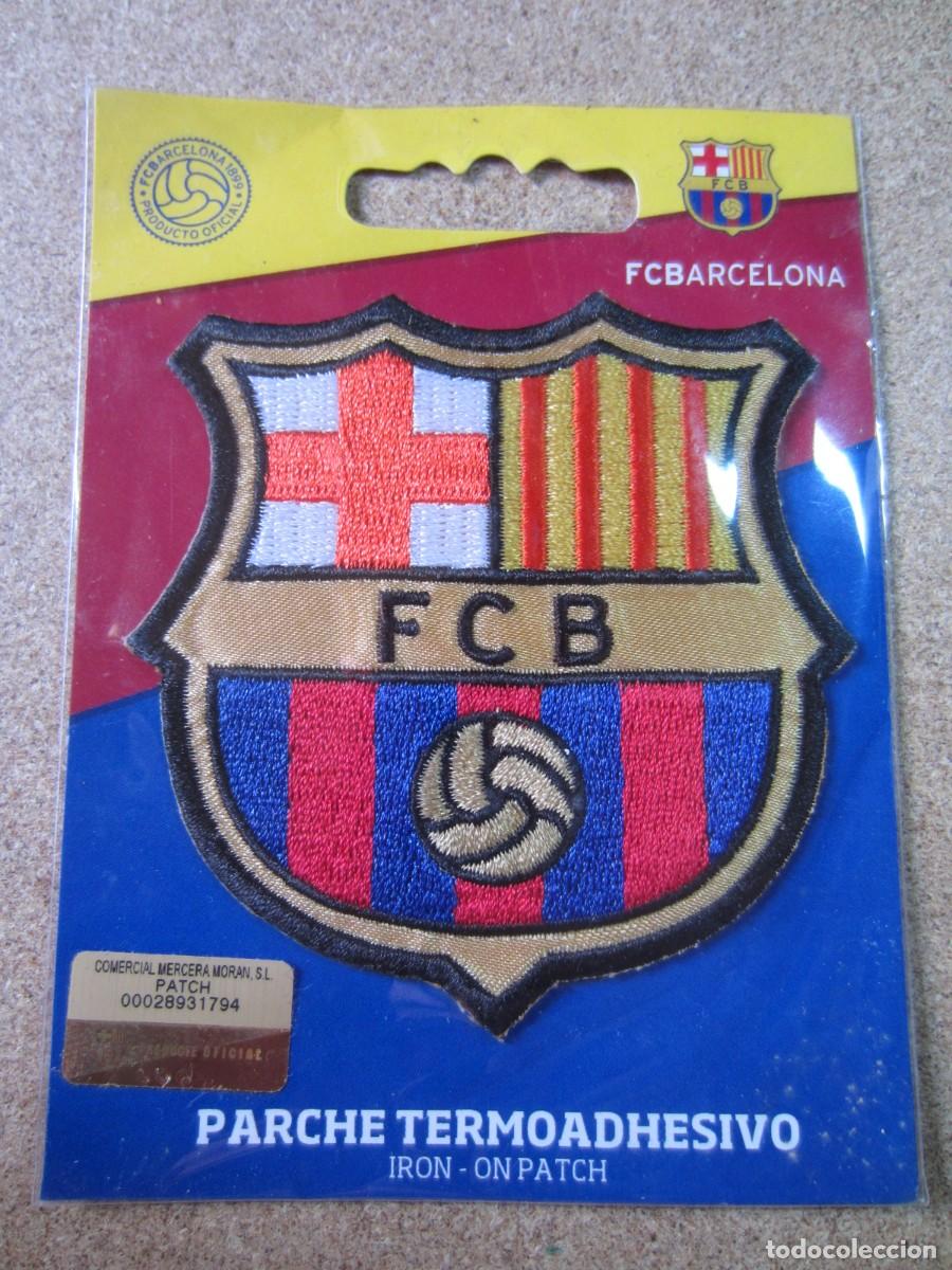 Coleccionismo deportivo: Parche Bordado Termoadhesivo oficial del FC Barcelona