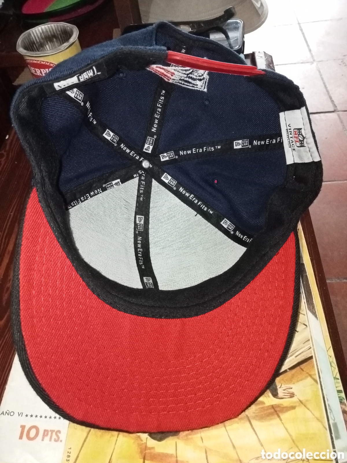 Coleccionismo deportivo: Gorra Patriots NFL regulable - Foto 4