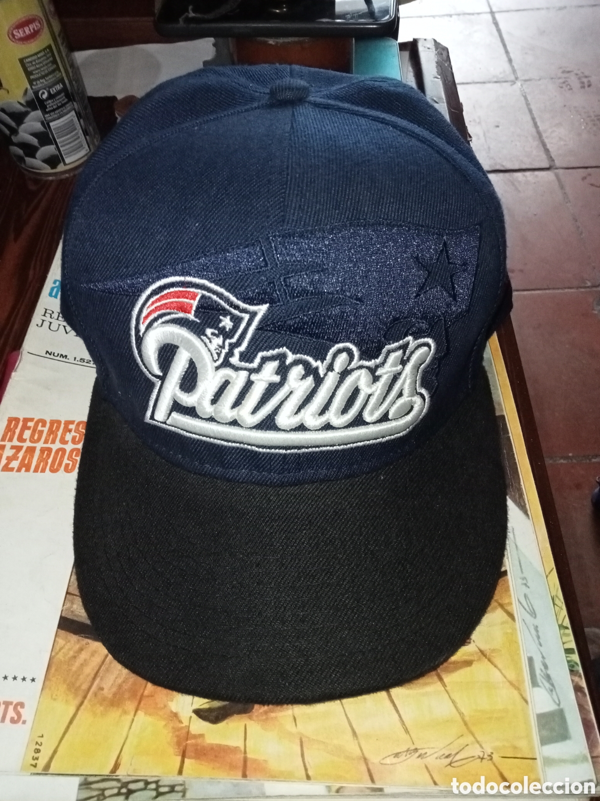 Coleccionismo deportivo: Gorra Patriots NFL regulable - Foto 1