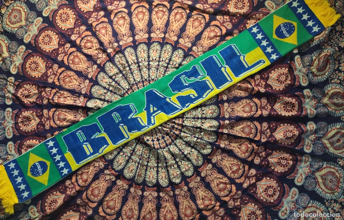 Coleccionismo deportivo: Bufanda Brasil Brazil Scarf - Foto 2