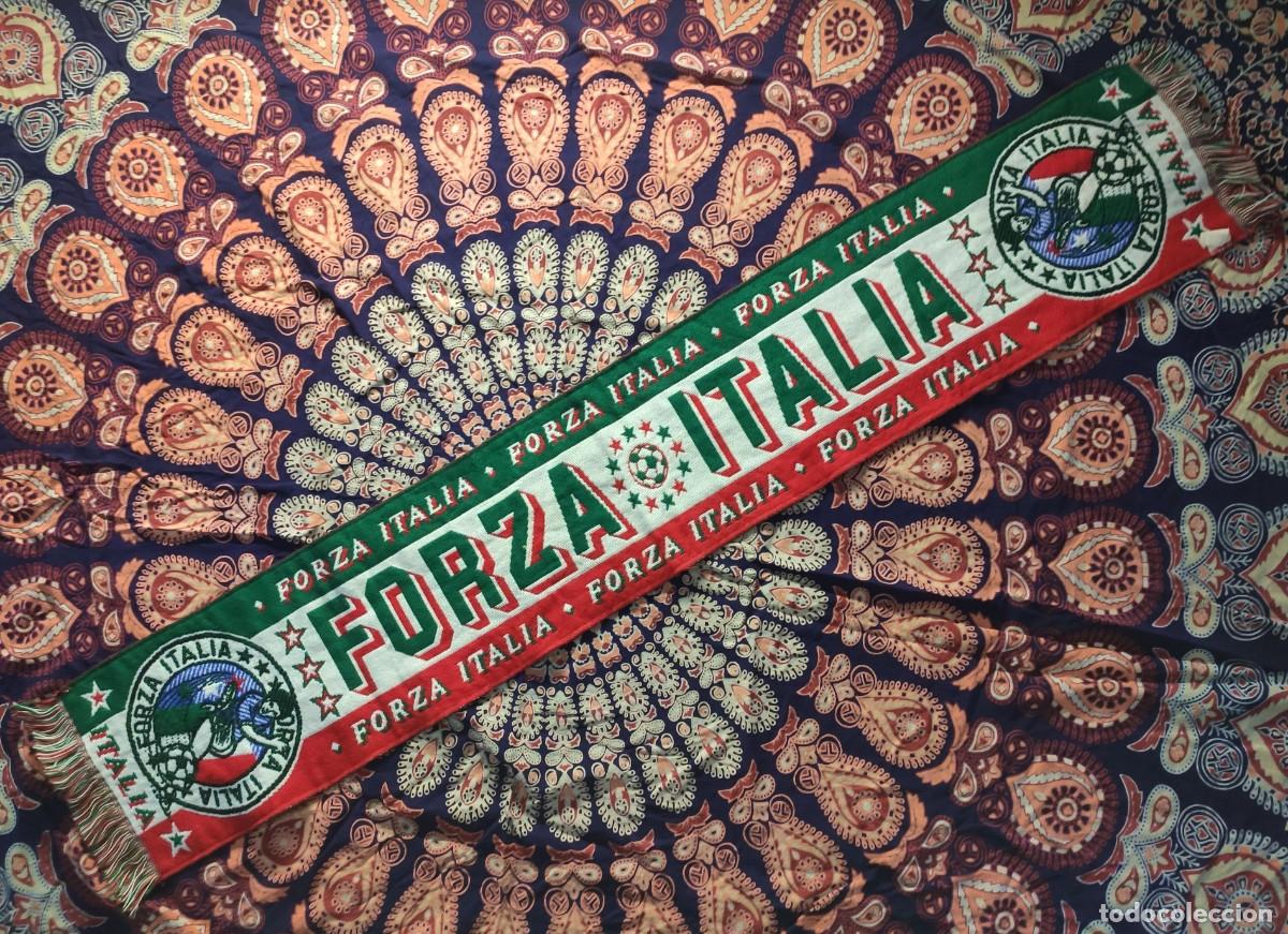 Coleccionismo deportivo: Bufanda Italia Scarf