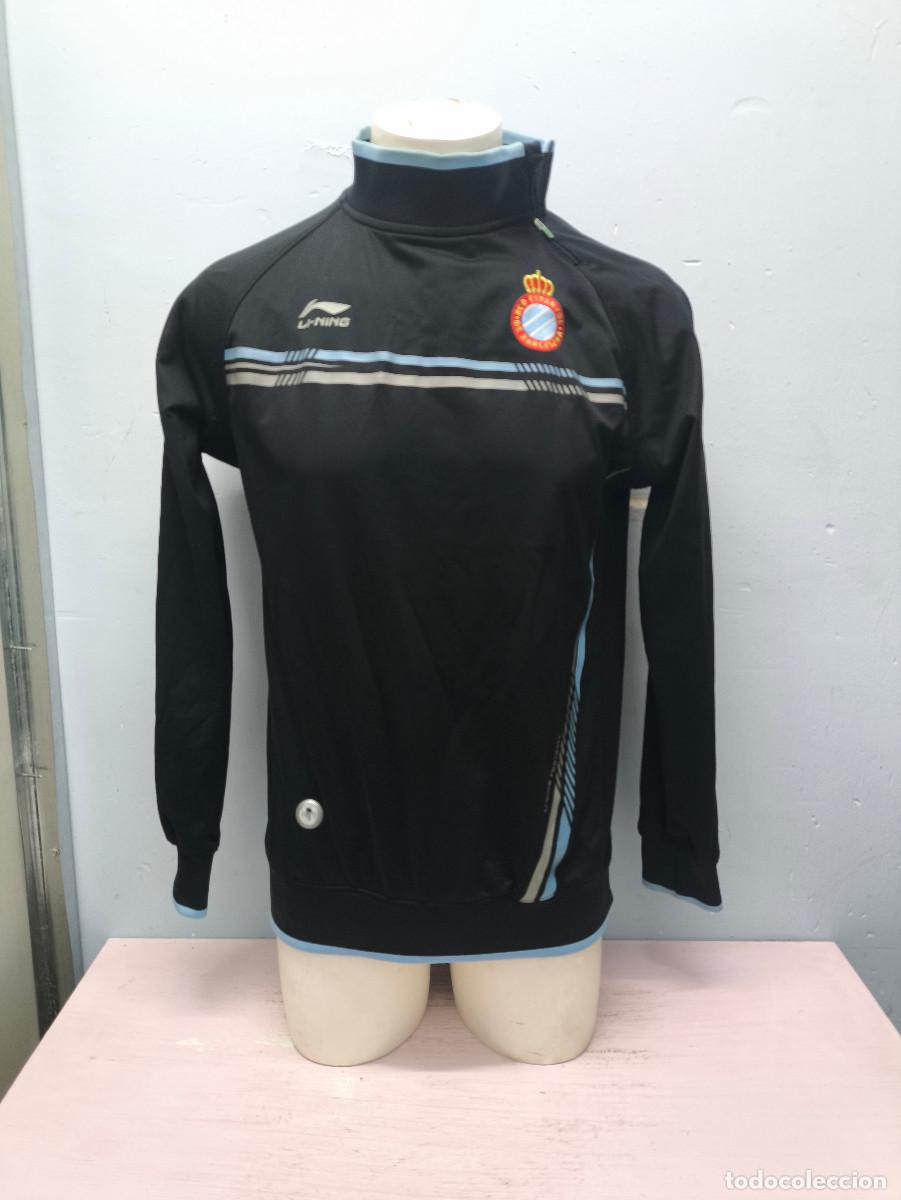 Coleccionismo deportivo: RCD Espanyol sudadera jersey training shirt camiseta M 56cts