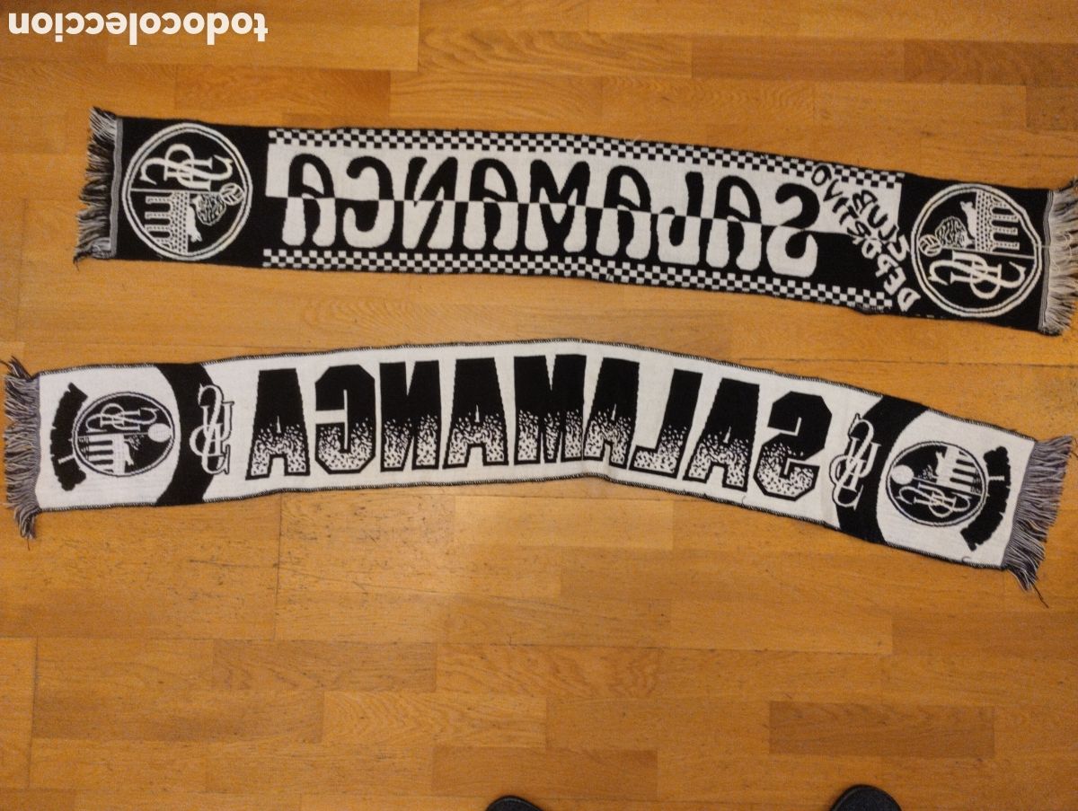 Coleccionismo deportivo: Bufandas Union Deportiva Salamanca - Foto 2