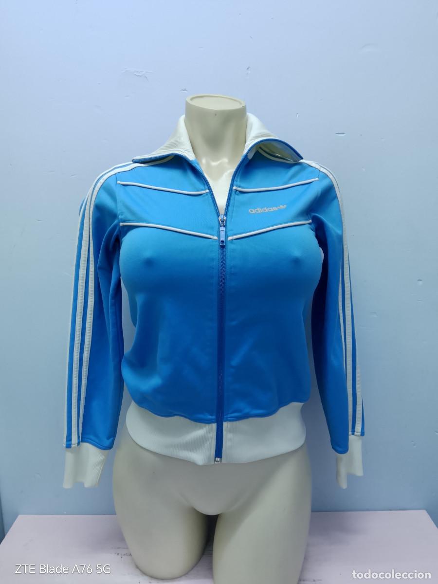 Coleccionismo deportivo: Adidas oldskol chaqueta rosalia sudadera Raxeta chandal chica girl 46cts size 36